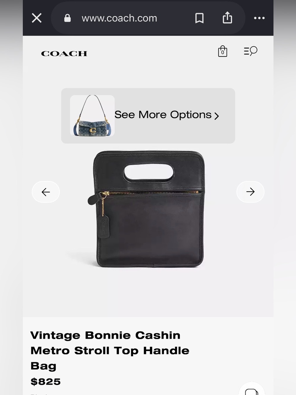 Vintage Coach 1991 50th Anniversary Stroll Tote Bonnie Cashin Mustard Yellow - Picture 9 of 11